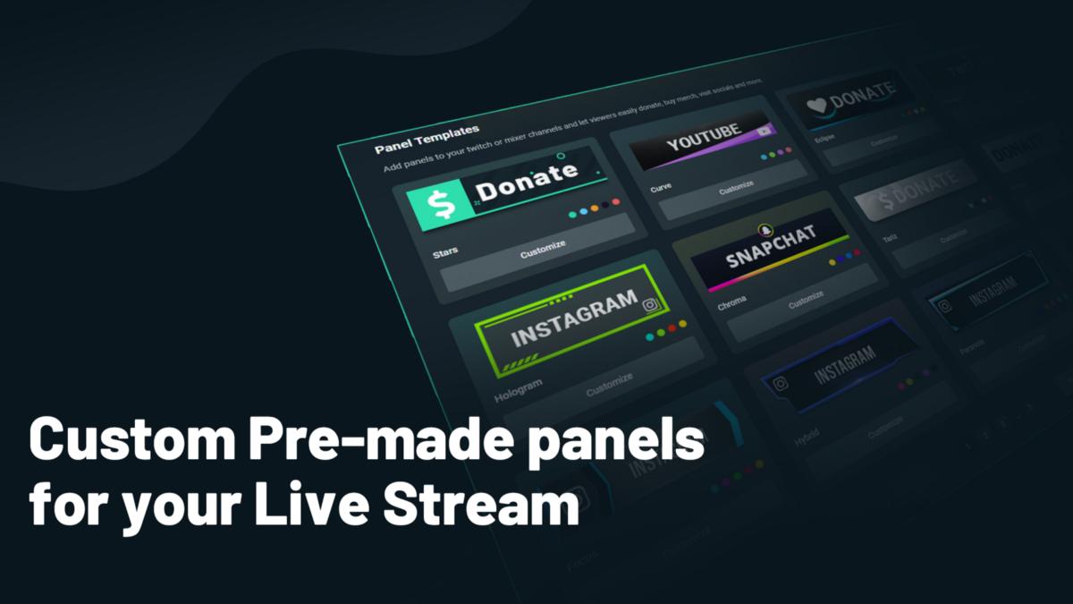 how to add own overlays and themes into streamlabs obs