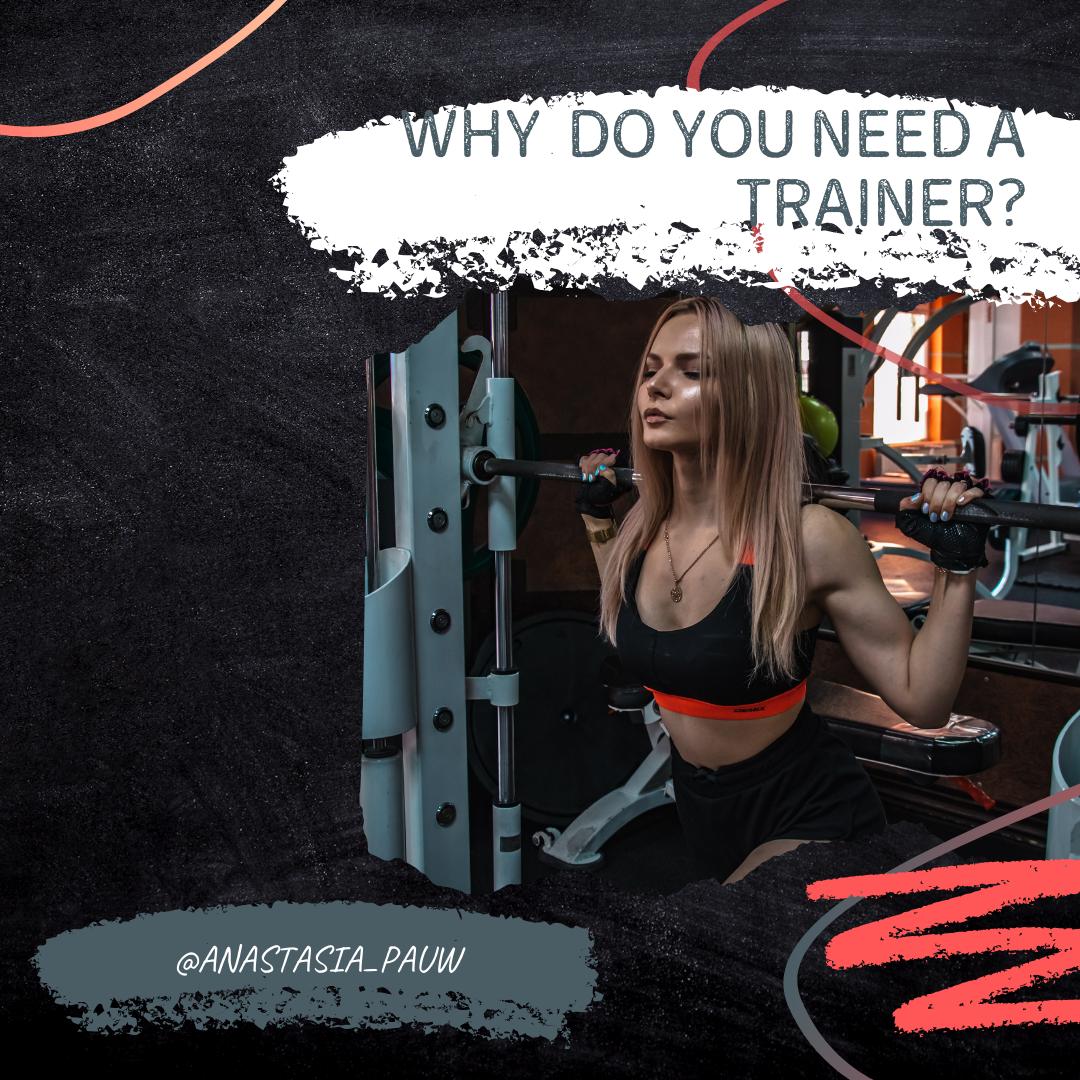 Why do you need a trainer?
